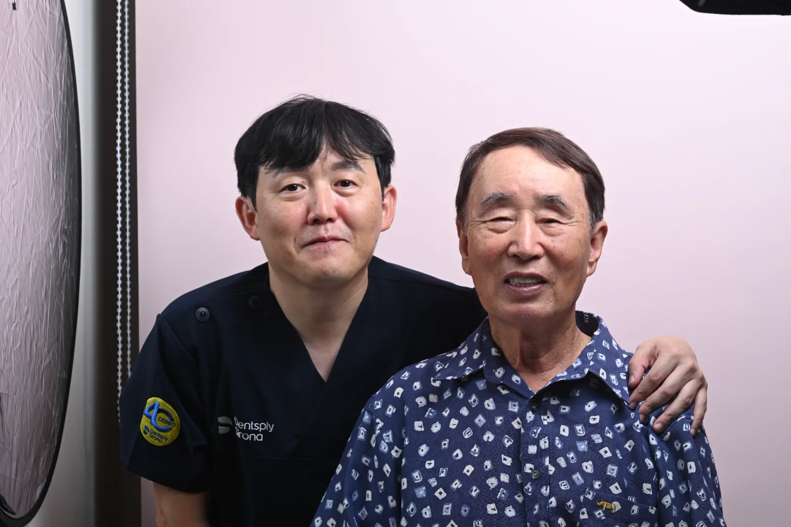 치료를 마친 환자와 고수현 대표원장